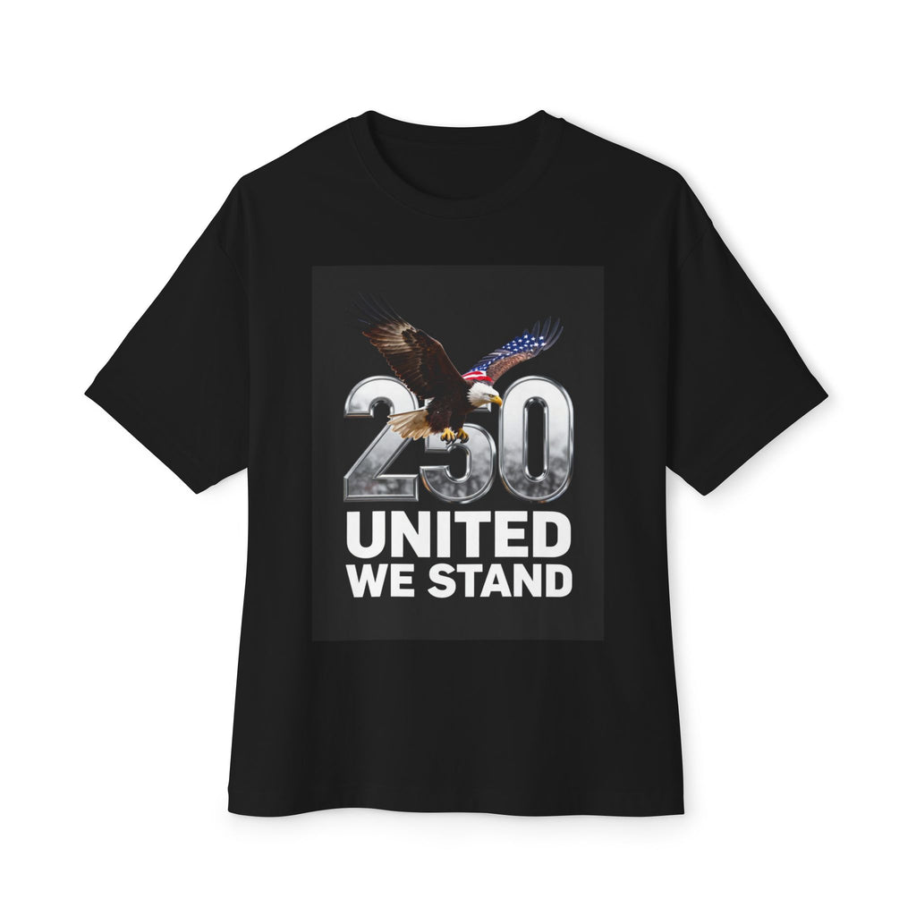 250 United We Stand T-Shirt — Patriotic Eagle Graphic Tee